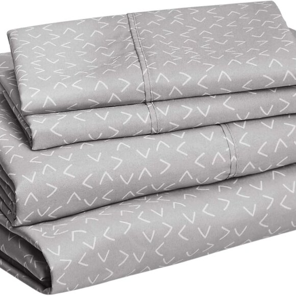 Lightweight Super Soft Easy Care Microfiber 4-Piece Bed Sheet Set/ALL Sizes - Picture 11 of 16